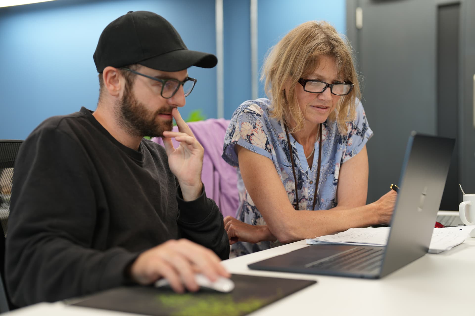 Code editor showing styled-components syntax in a Next.js application