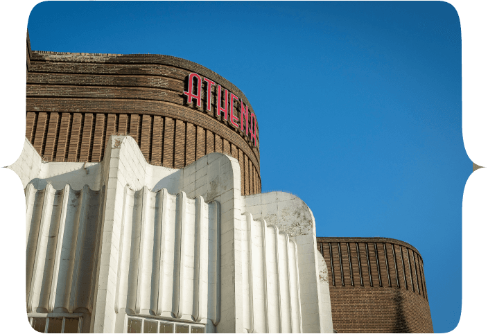 A view of the Athena Events Venue in Leicester