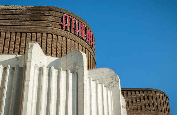 A view of the Athena Events Venue in Leicester