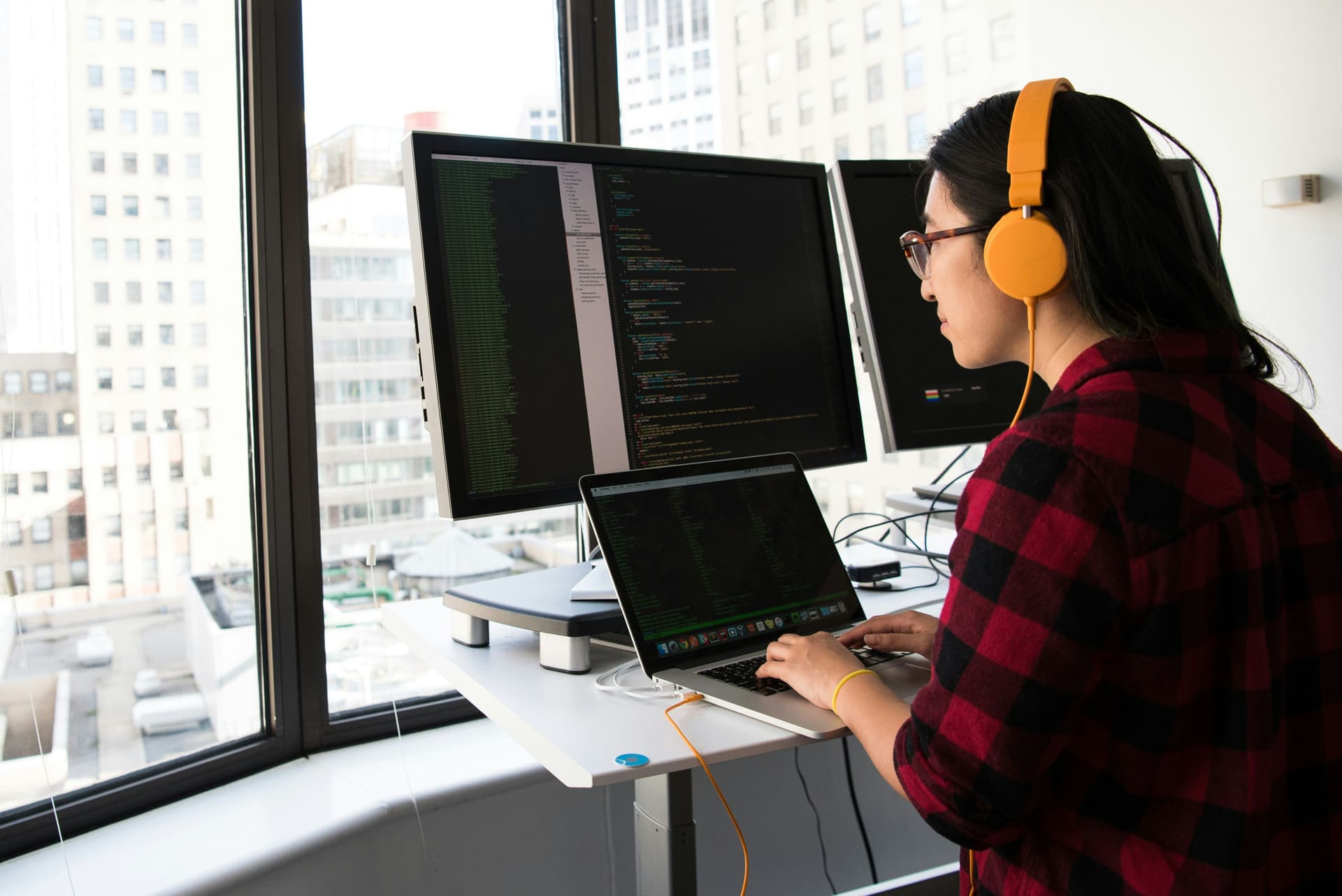 Women working in technology and entrepreneurship in the UK