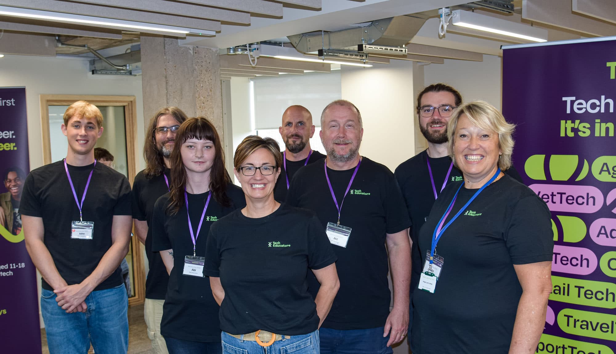 The Tech Educators team at the Gaming Day at King's Lynn Library